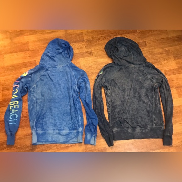 2)Ron Jon Hooded long sleeve shirts Size juniors Med - Picture 8 of 8